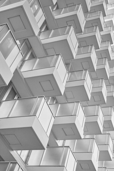 Photograph Masaki Yazaki Blocks on One Eyeland